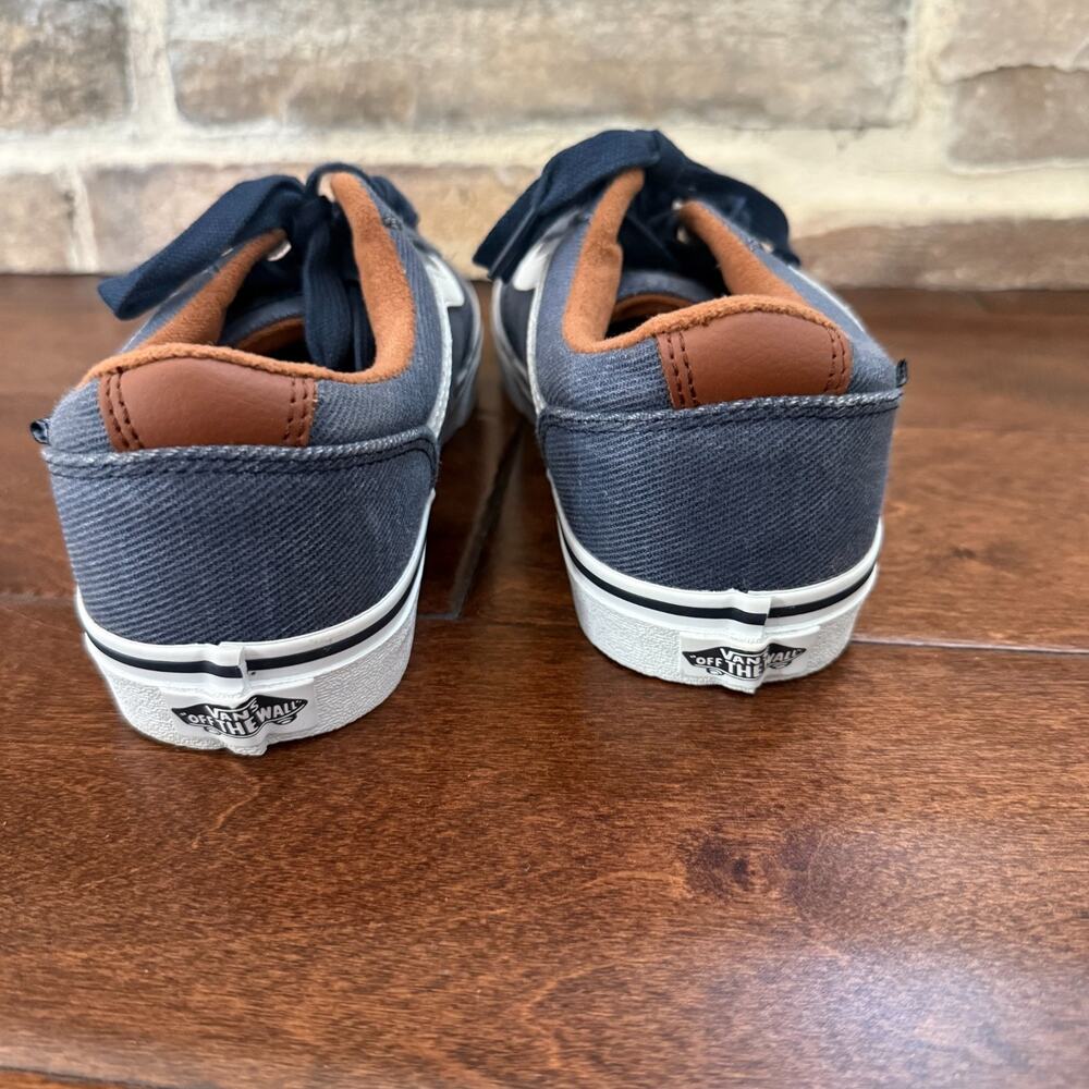 VANS Chapman Stripe Denim Blue White Casual Sneakers Shoes Mens 8 US - Picture 4 of 8